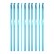 Aluminum Crochet Hook 5mm US Size H (Size 8) Knitting Needles for DIY Craft Yarn Blue 10Pcs